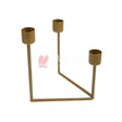 Decorative Candles Stand - Bakeyy.com - India - Decorative Candles Stand - Gold