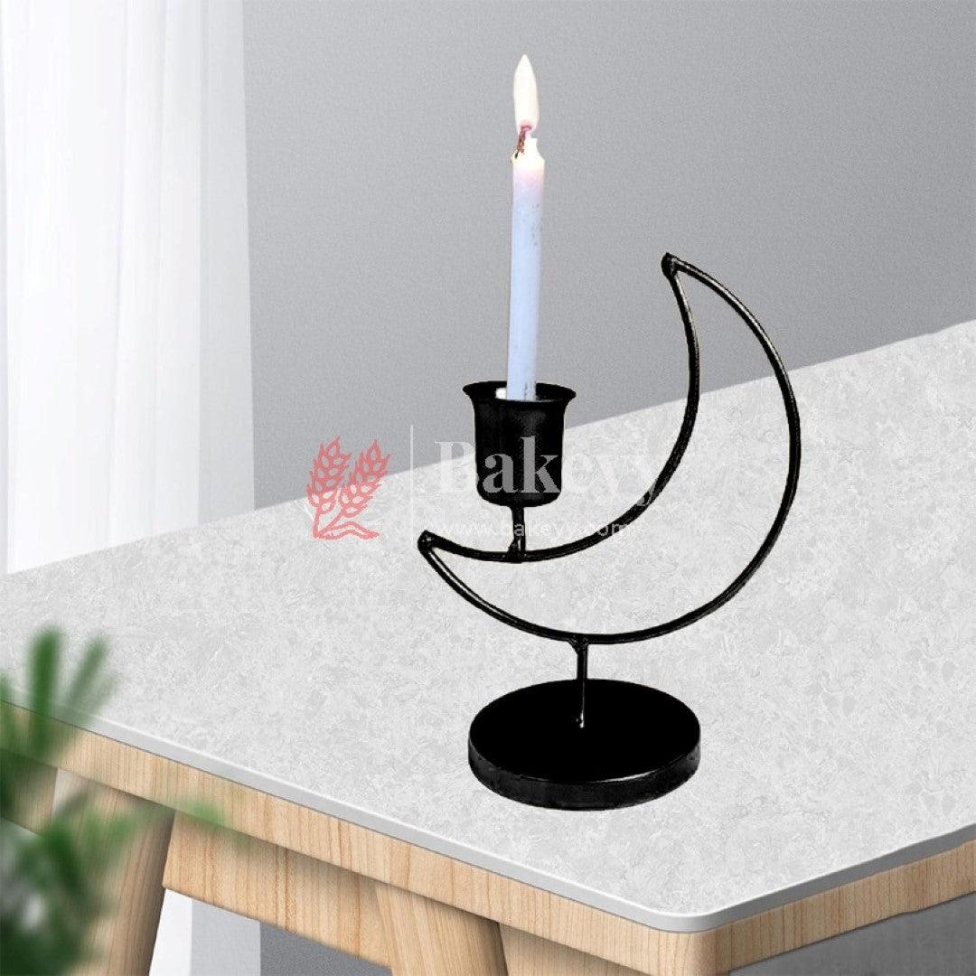 Decorative Candles Stand Perfect for Gifting | V - Day Decor - Bakeyy.com - India - Decorative Candles Stand Perfect for Gifting | V - Day Decor - Black