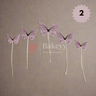 10 pcs shiny butterfly Birthday Cake Topper| decoration Toppers| Bday Decorations Items | - Bakeyy.com - India - 10 pcs shiny butterfly Birthday Cake Topper| decoration Toppers| Bday Decorations Items | - Pink