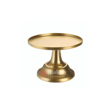 8 Inch Round Cake Display Stand |Gold Metal Cake Stand | Elegant Round Cake Display Stand |for Weddings, Parties, and Home Decor| - Bakeyy.com - India - 8 Inch Round Cake Display Stand |Gold Metal Cake Stand | Elegant Round Cake Display Stand |for Weddings, Parties, and Home Decor| - Default Title