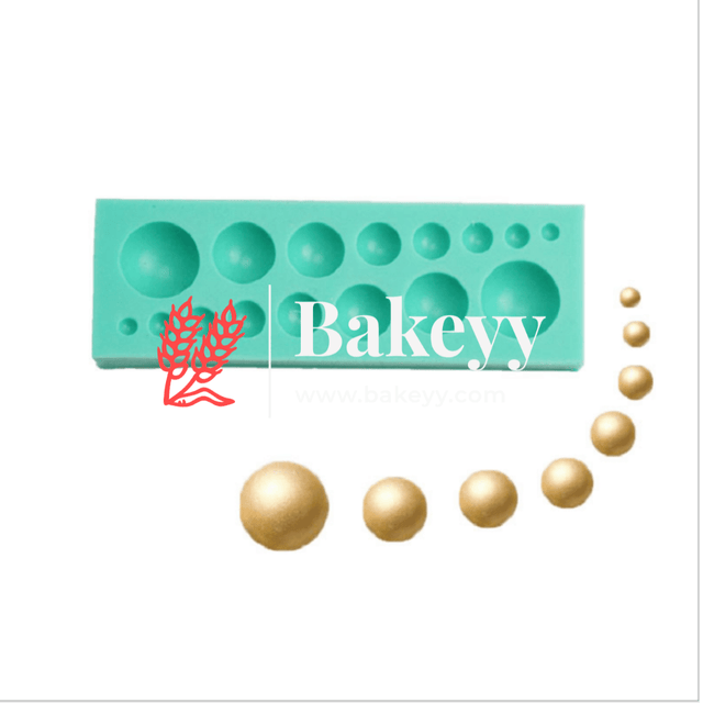 Dot shape Fondant and gum paste Mould - Bakeyy.com - India - Dot shape Fondant and gum paste Mould - Default Title