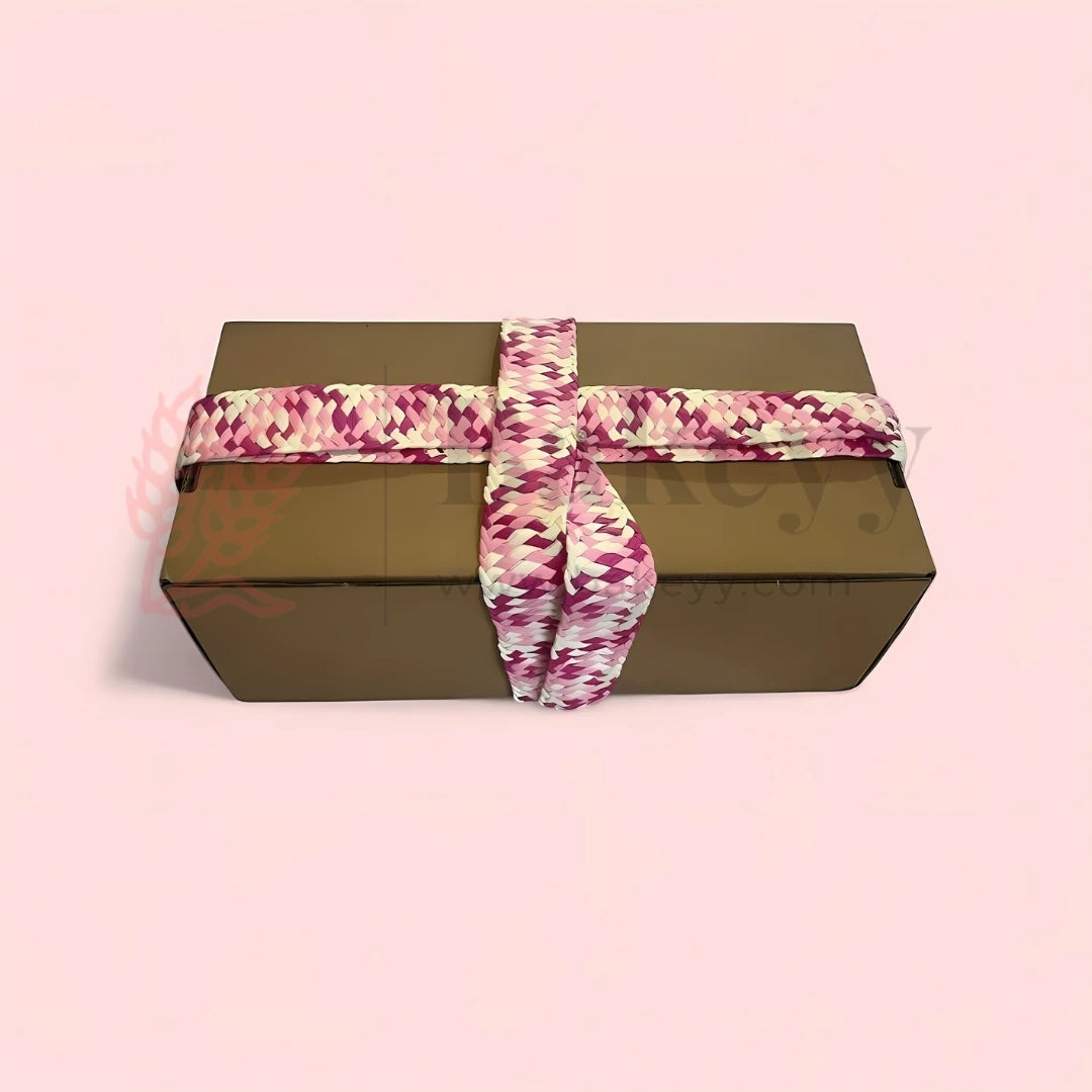 Pink Braided Rope| Perfect for Gift Wrapping and DIY Crafts| 1 Piece