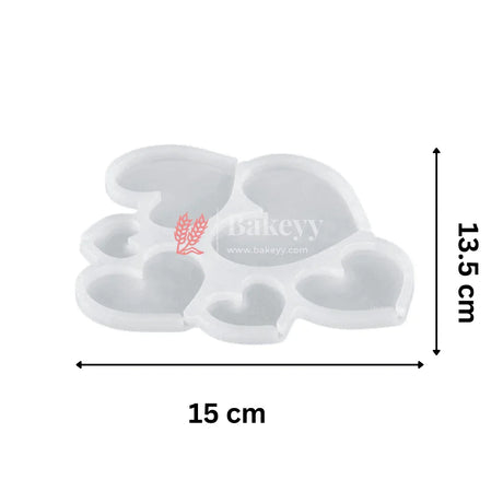 Heart Shape Silicone Chocolate Mould - Bakeyy.com - India - Heart Shape Silicone Chocolate Mould - Default Title
