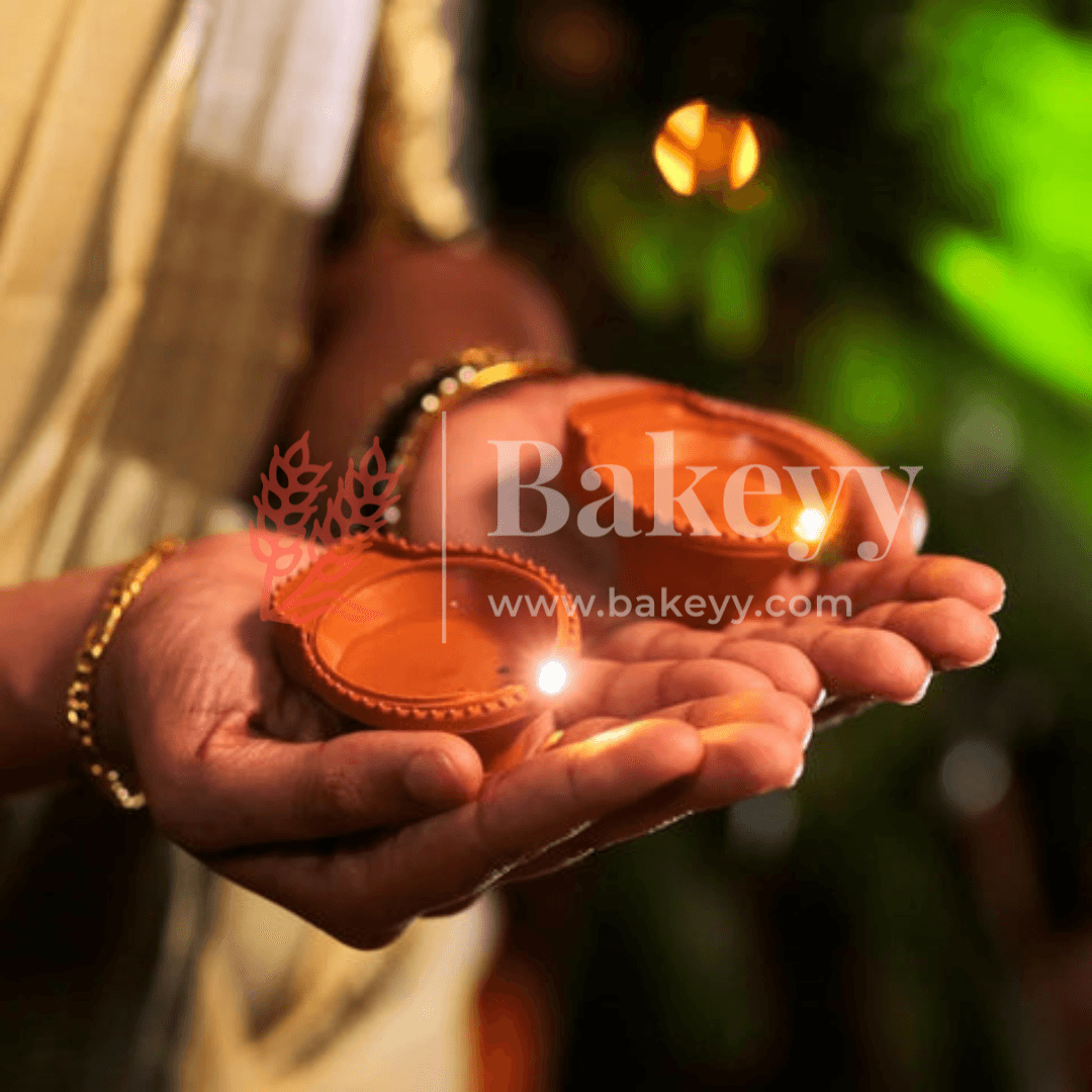 Modern Diwali Lighting: Water-Activated LED Diya for Festive Brilliance (Pack Of 6) - Bakeyy.com - India - Modern Diwali Lighting: Water-Activated LED Diya for Festive Brilliance (Pack Of 6) - Default Title