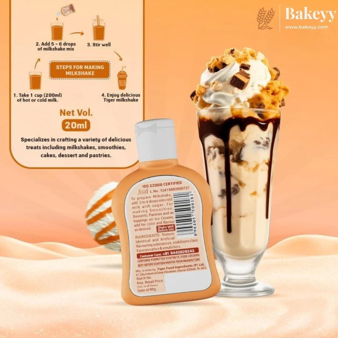 Tiger Butterscotch Emulsion | 20ml - Bakeyy.com - India - Tiger Butterscotch Emulsion | 20ml - Default Title