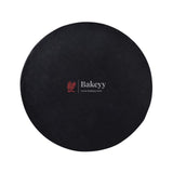 Black Round Drum Cake Board Cake Base | Pack of 5 - Bakeyy.com - India - Black Round Drum Cake Board Cake Base | Pack of 5 - 10 Inch