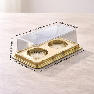 2_Cavity_Cupcake_Pastry_Container_Cupcake_Display_Containe_4 - Bakeyy.com