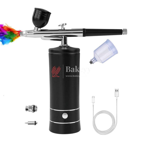 Portable Cordless Airbrush Kit | Mixed Colors - Bakeyy.com - India - Portable Cordless Airbrush Kit | Mixed Colors - Default Title