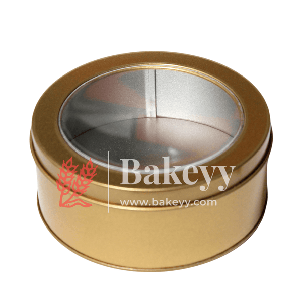 Pink Round Empty Decorative Acrylic Box | Gift Box | Chocolate Box | Sweet Box | Jewellery Box | Pvc Tin Box | Big | - Bakeyy.com - India - Pink Round Empty Decorative Acrylic Box | Gift Box | Chocolate Box | Sweet Box | Jewellery Box | Pvc Tin Box | Big | - Gold