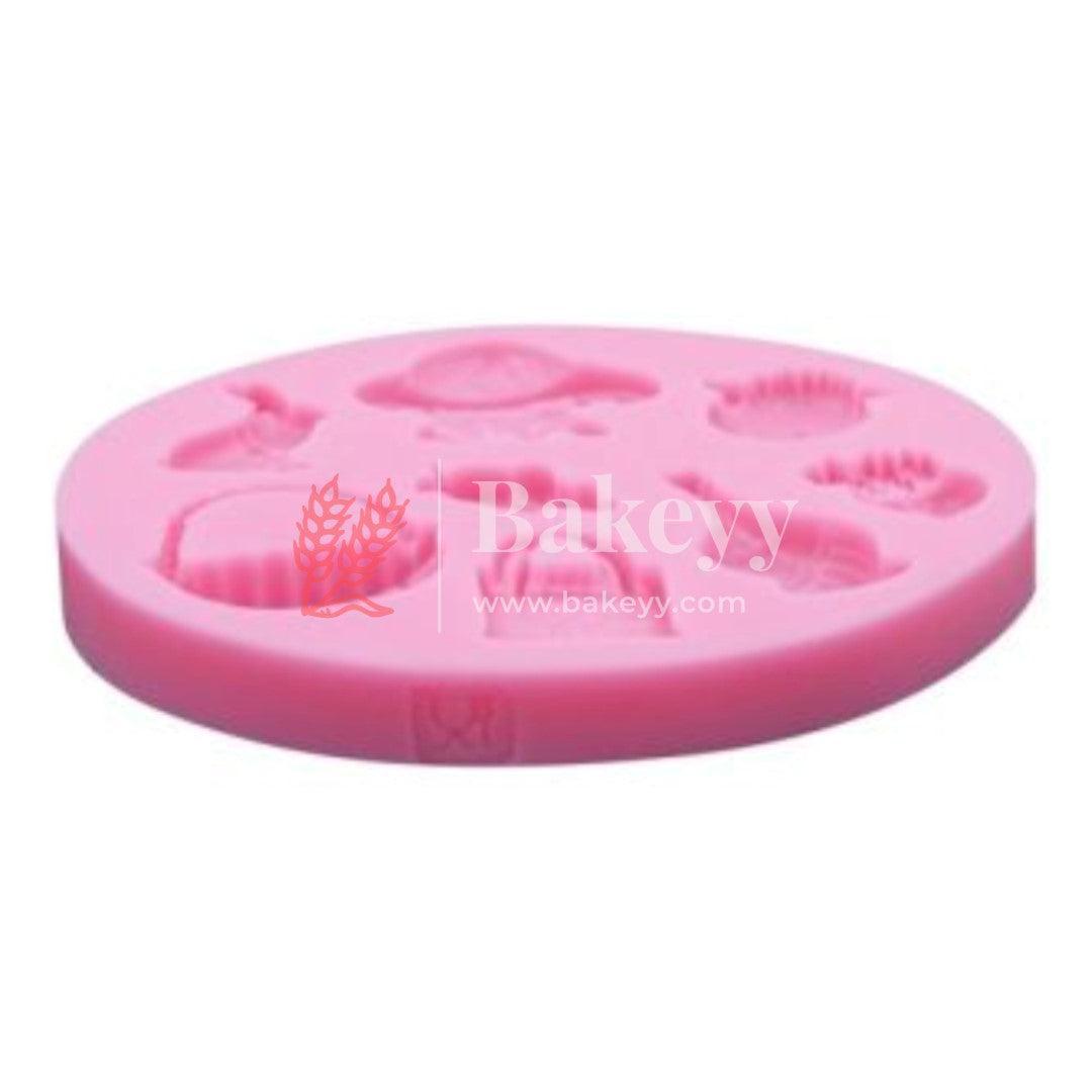 3D Silicone Good Heavest Shaped Baking Mould Fondant Cake Tool Chocolate Candy Cookies Pastry Soap Moulds - Bakeyy.com - India - 3D Silicone Good Heavest Shaped Baking Mould Fondant Cake Tool Chocolate Candy Cookies Pastry Soap Moulds - Default Title