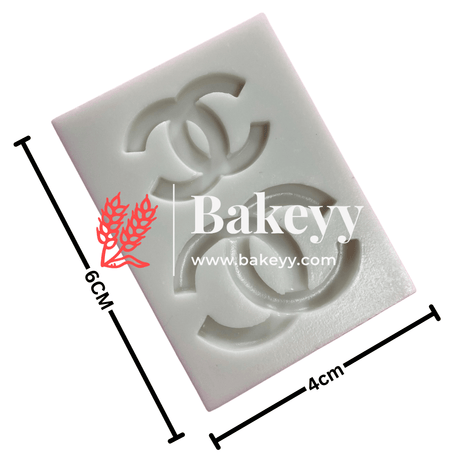 Channel Designer Fondant and gum paste Mould | Brand Mould - Bakeyy.com - India - Channel Designer Fondant and gum paste Mould | Brand Mould - Default Title