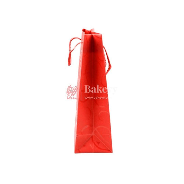 17x12 cm Lamanation Bag Red Colour | Pack of 10 - Bakeyy.com
