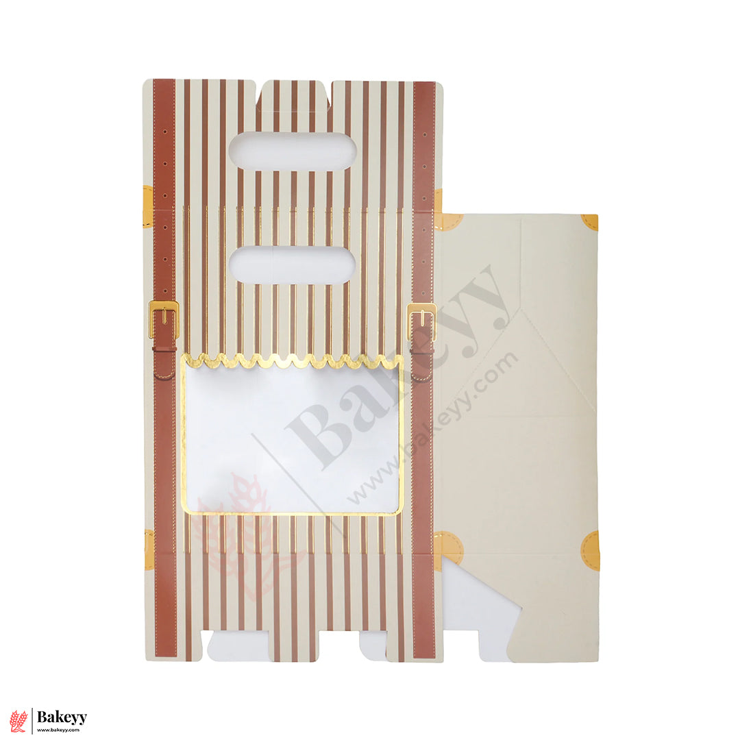 Premium 2-Cavity Window Gift Box | Empty Decorative Packaging Box | Pack Of 10