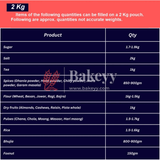 2 Kg | Zip Lock Pouch | Clear Stand-up Pouch | 20x30 CM | Standing Pouch | 110 GSM | - Bakeyy.com - India - 2 Kg | Zip Lock Pouch | Clear Stand-up Pouch | 20x30 CM | Standing Pouch | 110 GSM | - Pack Of 50 / 20x30 cm / 2 Kg
