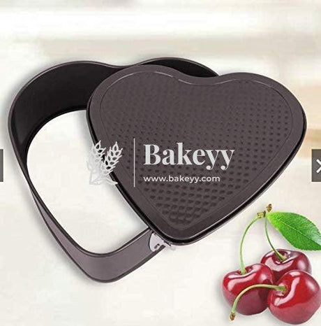 3 Pcs Heart Cake Mould | 20cm |22cm | 24cm - Bakeyy.com - India - 3 Pcs Heart Cake Mould | 20cm |22cm | 24cm - Default Title