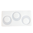 3 Silicone Round Garnishing Mould - Bakeyy.com - India - 3 Silicone Round Garnishing Mould - Default Title