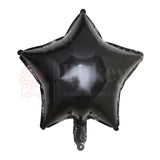 Black Star Foil Balloon| Pack of 2