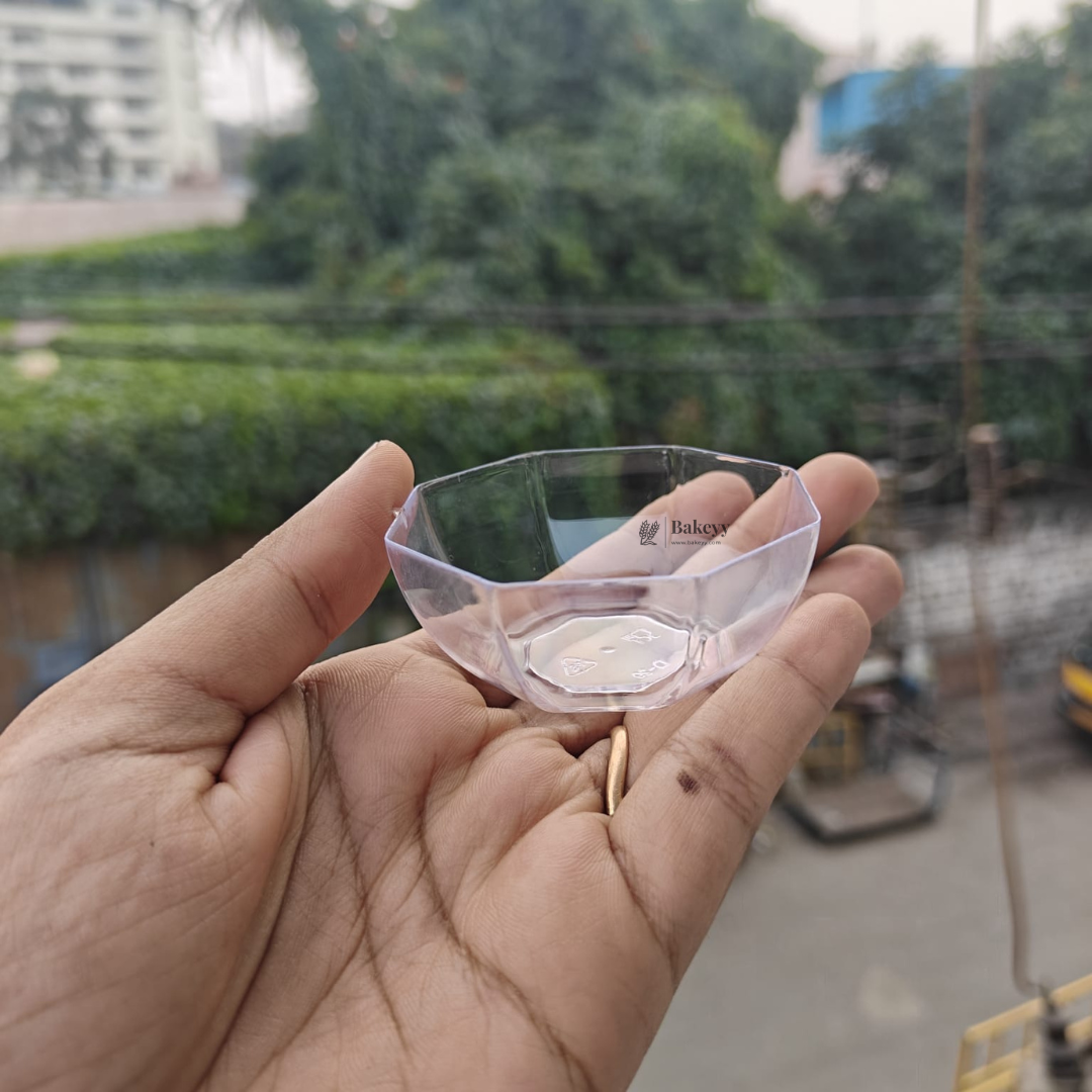 Octagon Plastic Sauce & Dip Bowl | D29 | Pack of 25