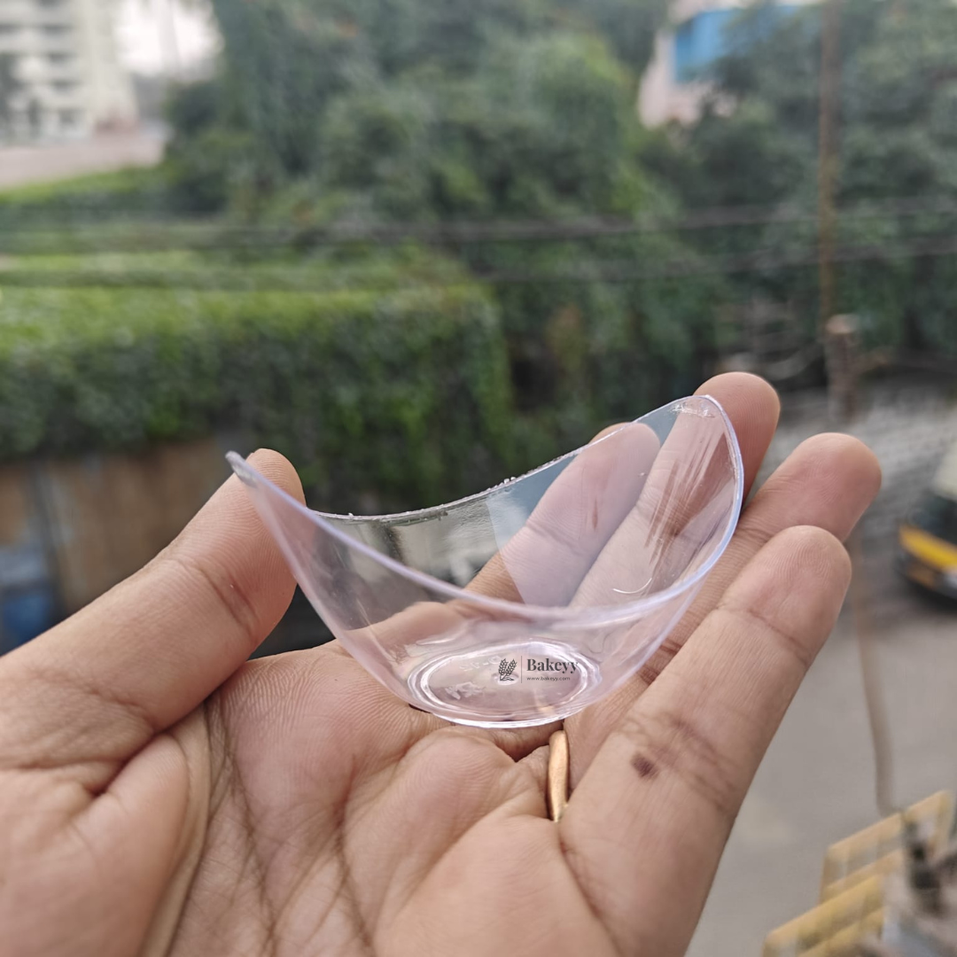 Clear Acrylic Dish Dessert Cup | Pack Of 25 | D12