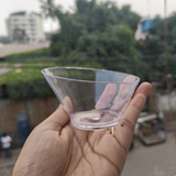 Clear PET Dessert Bowls | Pack Of 40 | Elegant Disposable Cups | D17