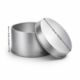 120 ml | Empty Candle Tin Box | Luxury Tin | Pack of 12