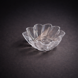 Clear Flower-Shape Dip & Sauce Bowl | Flower Shape Bowl | D-43 | Pack of 25