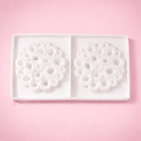 Silicone Bubble Patter Silicone Mould | Chocoalte and Dessert Mould | 2 Cavities | 1 Piece