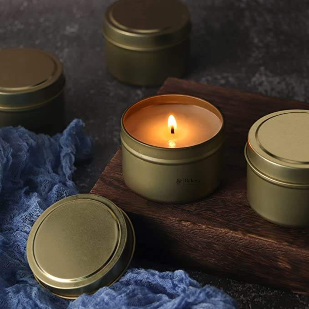 60 ml | Empty Candle Tin Box | Luxury Tin | Pack of 12