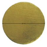 Round Drum Cake Board | Heavy Duty Cake Base | Gold, Black and White