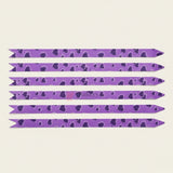 32 cm Printed Pattern Pull Up Gift Ribbon Bow | Easy Self-Tie Decorative Ribbon for Gift Wrapping & Hampers | Multiple Designs Available | Pack of 10