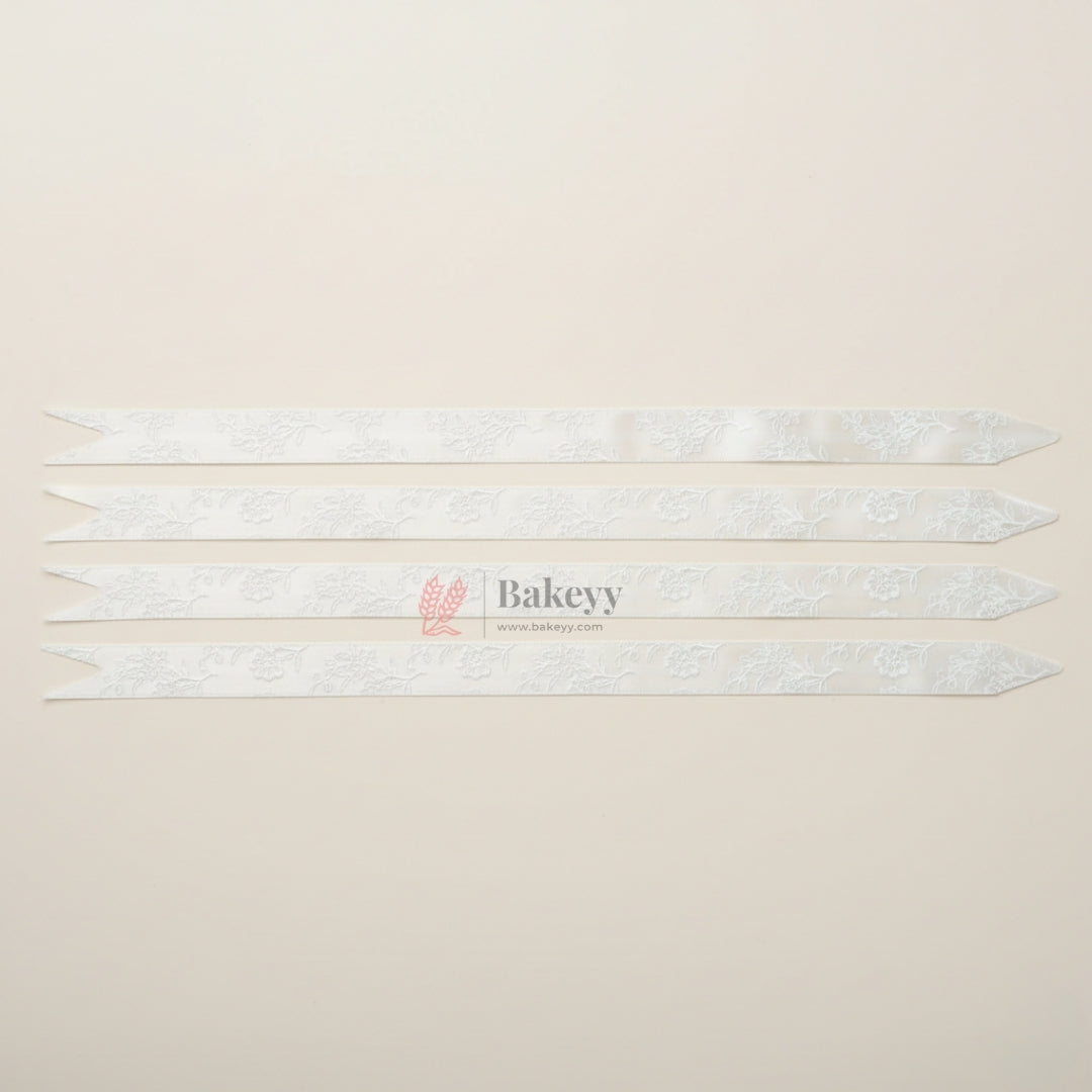 32 cm Printed Pattern Pull Up Gift Ribbon Bow | Easy Self-Tie Decorative Ribbon for Gift Wrapping & Hampers | Multiple Designs Available | Pack of 10