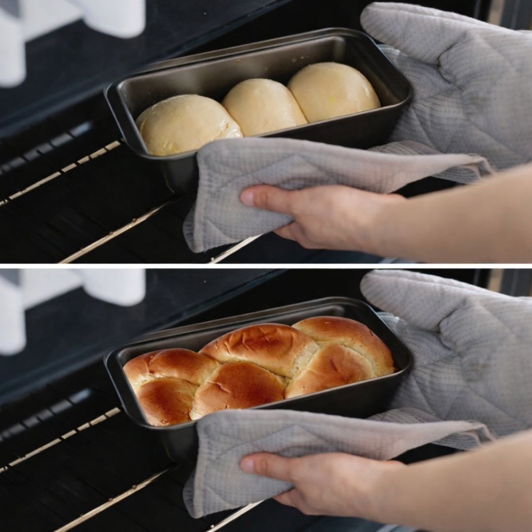 Premium Non-Stick Rectangular Bakeware | Perfect for Baking Breads and Cakes | Pack of 1