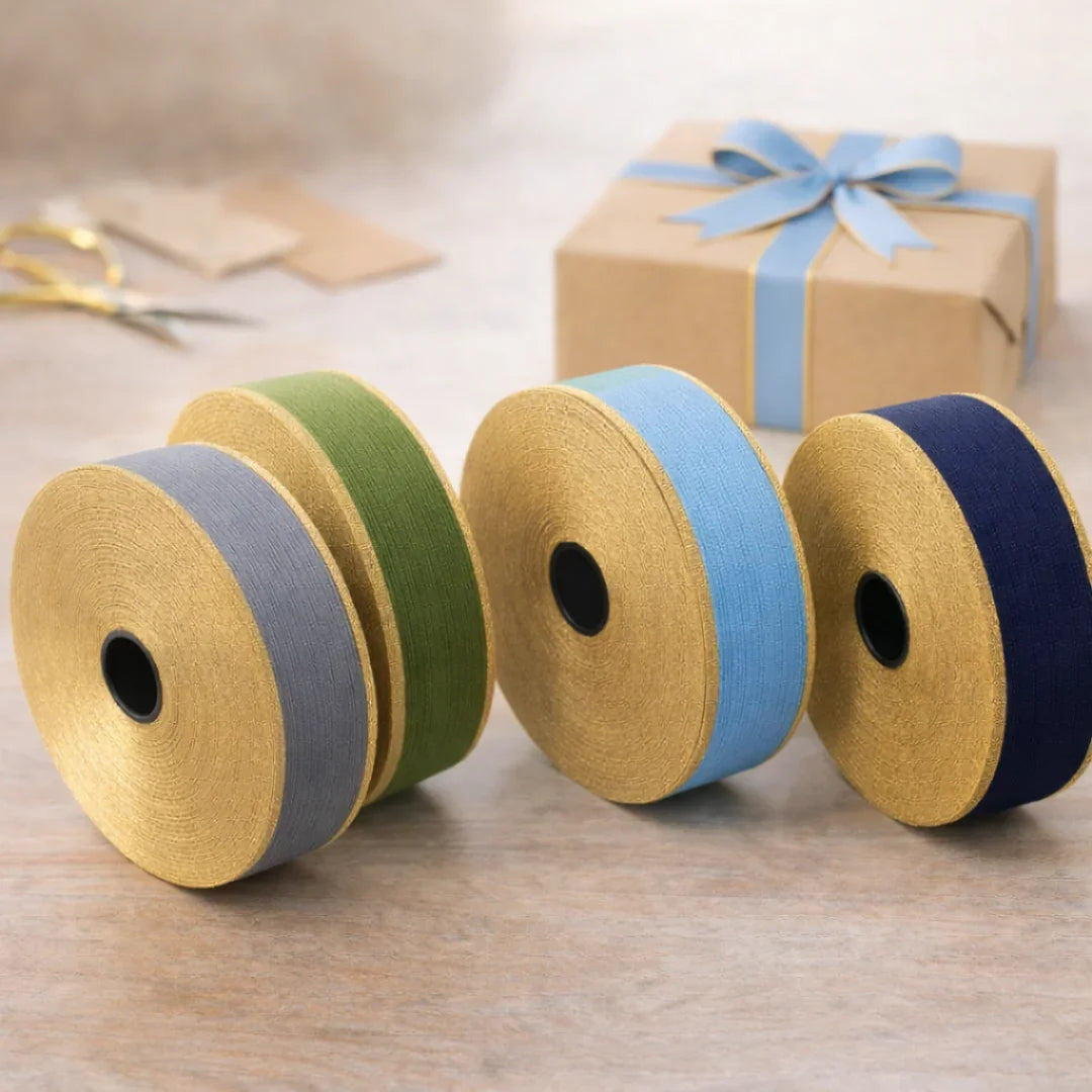 343 | Premium Decorative Gift Wrapping Ribbon Roll – 3cm Width | 18 Meters Roll