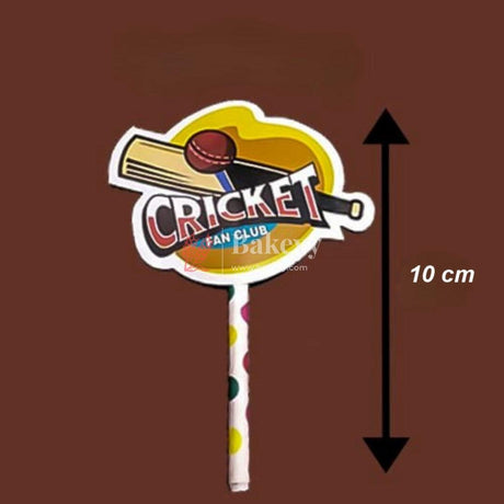 6pcs Cricket theme Birthday Cake Topper| Cupcake Toppers| Bday Decorations Items - Bakeyy.com - India - 6pcs Cricket theme Birthday Cake Topper| Cupcake Toppers| Bday Decorations Items - Default Title