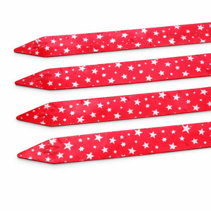 35 cm Printed Pattern Pull Up Gift Ribbon Bow | Easy Self-Tie Decorative Ribbon for Gift Wrapping & Hampers | Multiple Designs Available | Pack of 10