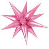 3D Spiky Star Foil Balloon – Premium Party Backdrop Balloon  Pack of 1
