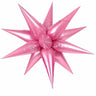 3D Spiky Star Foil Balloon – Premium Party Backdrop Balloon  Pack of 1