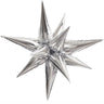 3D Spiky Star Foil Balloon – Premium Party Backdrop Balloon  Pack of 1