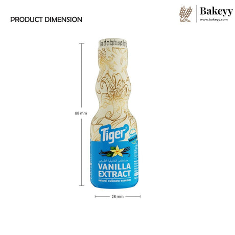 Tiger Vanilla Extract – Natural Culinary Essence | 20ml - Bakeyy.com - India - Tiger Vanilla Extract – Natural Culinary Essence | 20ml - Default Title