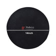 Black Round Drum Cake Board Cake Base | Pack of 5 - Bakeyy.com - India - Black Round Drum Cake Board Cake Base | Pack of 5 - 14 Inch