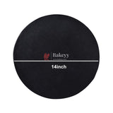 Black Round Drum Cake Board Cake Base | Pack of 5 - Bakeyy.com - India - Black Round Drum Cake Board Cake Base | Pack of 5 - 14 Inch