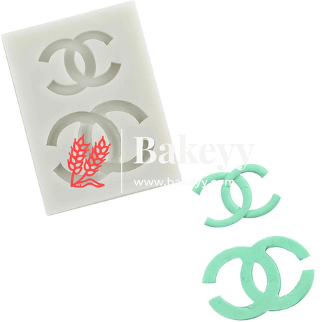 Channel Designer Fondant and gum paste Mould | Brand Mould - Bakeyy.com - India - Channel Designer Fondant and gum paste Mould | Brand Mould - Default Title