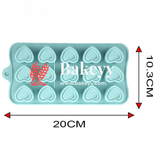 Heart Silicone Chocolate Mould | Chocolate Making and Shaping Mould | - Bakeyy.com - India - Heart Silicone Chocolate Mould | Chocolate Making and Shaping Mould | - Default Title