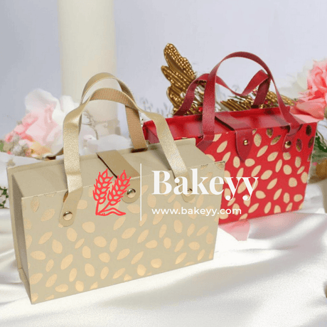 Designer Gift Box for storage and Gifting | Carry Case with Handles | Gift box for special Occasions | - Bakeyy.com - India - Designer Gift Box for storage and Gifting | Carry Case with Handles | Gift box for special Occasions | - Beige