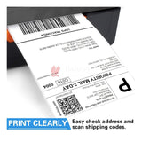 4"x6" Direct Thermal Label/Sticker Plain White 1 Inch core Inside Winding 500 Labels/Roll for All Direct thermal Printers - Bakeyy.com - India - 4"x6" Direct Thermal Label/Sticker Plain White 1 Inch core Inside Winding 500 Labels/Roll for All Direct thermal Printers - Default Title