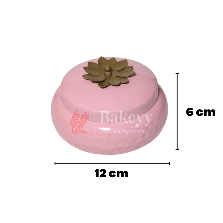 Dry Fruit Jar for Gifting | Designed Jar | Pink Color | - Bakeyy.com - India - Dry Fruit Jar for Gifting | Designed Jar | Pink Color | - Default Title