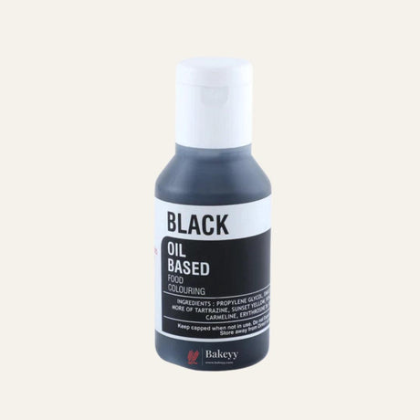 Bake Haven | Oil Candy Colours | Black | 15g - Bakeyy.com - India - Bake Haven | Oil Candy Colours | Black | 15g - Default Title