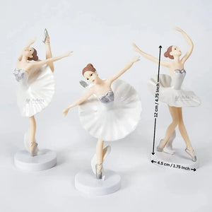 3_Pc_Ballerina_Girl_Cake_Topper_Set_5 - Bakeyy.com