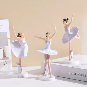3_Pc_Ballerina_Girl_Cake_Topper_Set_6 - Bakeyy.com
