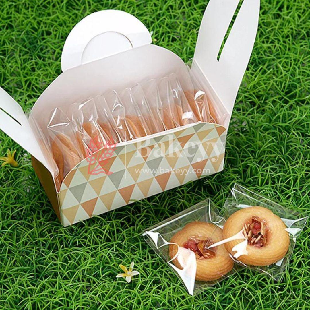 Carton Gift Portable Box | Pack Of 10 | Candy Box | Return Gift Box - Bakeyy.com - India - Carton Gift Portable Box | Pack Of 10 | Candy Box | Return Gift Box - Peach